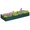 Green, variant on Outsunny 95" x 36" x 12" Galvanized Raised Garden Bed for Flowers, Grey