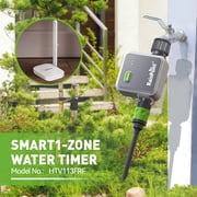 RainPoint Smart WiFi Sprinkler Timer with Hub, APP Control Automatic Water Timers for Hoses, HTV113