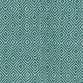 thumbnail image 4 of Rizzy Home  Boho Geometric Throw Blanket Teal/ Natural, 4 of 5
