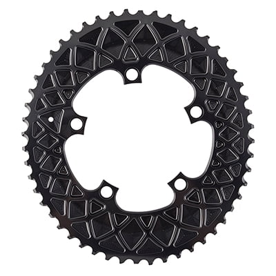 Absolute Black Chainring Absoluteblack Oval 110Mm52T 5B 2X Gy - ROVSR52/5GR