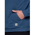 thumbnail image 4 of Avalanche Men's Lightweight Fleece Hoodie Pullover Top with Pocket, 4 of 4