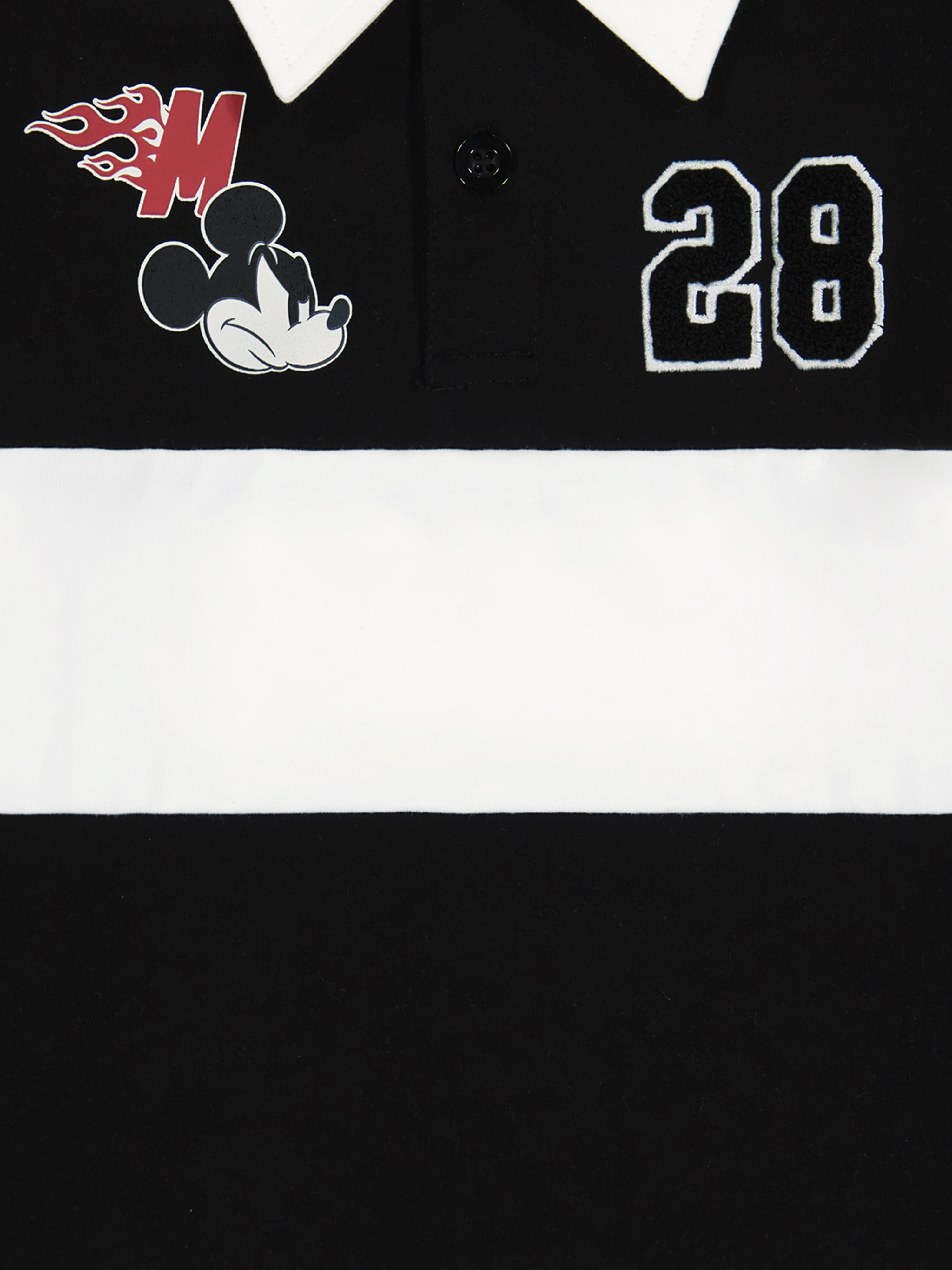 Disney Mickey Mouse Toddler Boy Long Sleeve Rugby Polo Shirt, Sizes 2T-5T - image 5 of 5