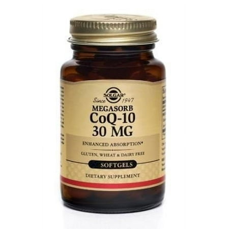 Solgar Megasorb CoQ-10 30 mg - 120 Softgels