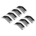 thumbnail image 3 of for Jeep Cherokee 2014 - 2018 7pcs ABS Chrome Front Grill Cover -, 3 of 4