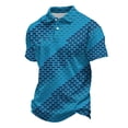 thumbnail image 6 of LIaqionyy Golf Shirts for Men Business Sports Short Sleeve Shirt Mens Lightweight Collared Printed Work Tops, 6 of 6