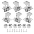 thumbnail image 2 of Guitar Tuning Key 3 Left 3 Right 1:18 Gear Ratio Stable Durable Easy Install Musical Instrument Parts, 2 of 7