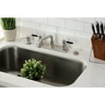 thumbnail image 2 of Kingston FB2138DKL Kaiser Two-Handle 2-Hole 8" Centerset Kitchen Faucet in Brushed Nickel, 2 of 7