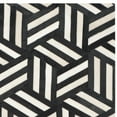 thumbnail image 4 of SAFAVIEH Studio Leather Braiden Geometric Area Rug, Ivory/Black, 3' x 5', 4 of 6