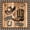 Brown, variant on jejeloiu Brown Western Cowboy Bed Sheets Kids,Rustic Cow Print King Sheets,4-Piece