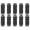 thumbnail image 2 of Conectores Neumáticos, 10 Piezas PU Recto A Tope Neumático Junta De Tubería De Aire Conectores Neumáticos Empuje Recto, Accesorios De Cilindro De Aire Industrial, 2 of 7