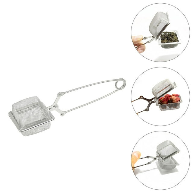 CRAFTHROU 4Ud De Té Para Taza Acero Inoxidable Y Resistente Color Plata