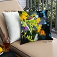 thumbnail image 1 of Ahgly Company Coussin d'Extérieur Papillon Insectes, 18 Pouces par 18 Pouces, 1 of 6