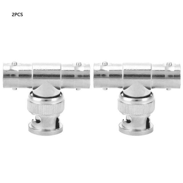 Sonew T BNC Connector, Shape BNC Connector, Durable Connecting Bnc Connectors For Connect Workstations Isolate Video Input Signal Reduce Interference
