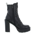 thumbnail image 3 of Guess Womens Kaniela Faux Leather Block Heel Ankle Boots, 3 of 4
