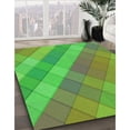 thumbnail image 2 of Ahgly Company Indoor Round Patterned Green Onion Green Area Rugs, 3' Round, 2 of 6