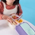 thumbnail image 2 of b.box Mini Lunch Box for Kids: Lunch Snack Container with 2 Leak Proof Compartments. Ages 3+ School Supplies, BPA Free (4¼ Cup Capacity), 2 of 6