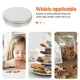 thumbnail image 3 of FESTFENDS 1 Pce Boîte de Rangement pour Biscuits en Fer-Blanc Argenté pour Usage Domestique, 3 of 8