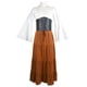 thumbnail image 1 of Vestido largo Victoria Vestido europeo y americano de manga larga Túnica renacentista Vestido medieval, 1 of 6