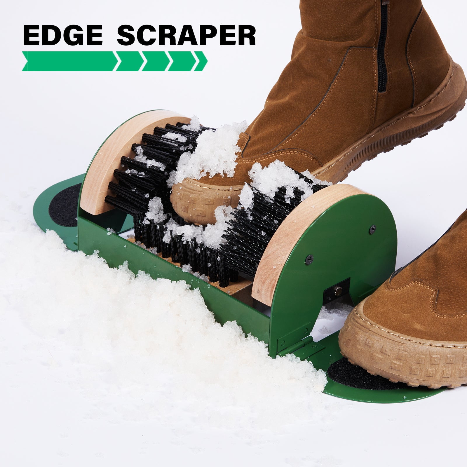 Legacy Boot Scrubber, Upgraded Bristles and Frame Strength - Shoe Scraper & Boot Cleaner Brush