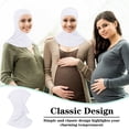 thumbnail image 7 of Miaocao Hijab Cap for Women Adjustable Muslim Stretchy Turban Full Cover Shawl Cap Full Neck Coverage Small and medium, 7 of 7