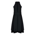 thumbnail image 5 of Jerdar Halter Short Bridesmaid Dresses 2026 Western Wedding Guest Dress Summer A Line Ruffle Pleated Formal Party Gowns XXL, 5 of 5