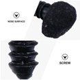 thumbnail image 4 of 100pcs Flocking Triangle Nose Cartoon Nose Doll Making Accessory Bear Doll Nose, 4 of 7