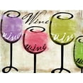 thumbnail image 2 of Sasha 32x26 White Modern Wood Framed Museum Art Print Titled - Wine Tasting III, 2 of 4