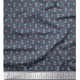 thumbnail image 1 of Soimoi Modal Satin Fabric Triangle Small Printed Craft Fabric by The Yard 42 Inch Wide, 1 of 1