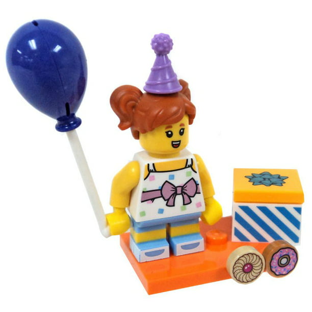 flamme Standard skranke LEGO 71021 Series 18 Collectible Minifigure - Birthday Party Girl -  Walmart.com