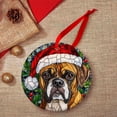 thumbnail image 4 of Leonberger Dog Christmas Ornaments, Leonberger Dog Ornament, Leonberger Dog Christmas Décor, Xmas Decorations 3BRMZI, 4 of 4