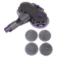 thumbnail image 2 of Electric Mop Head, 180 Degrees Rotation Electric Dry Wet Mopping Head  for Home, 2 of 7