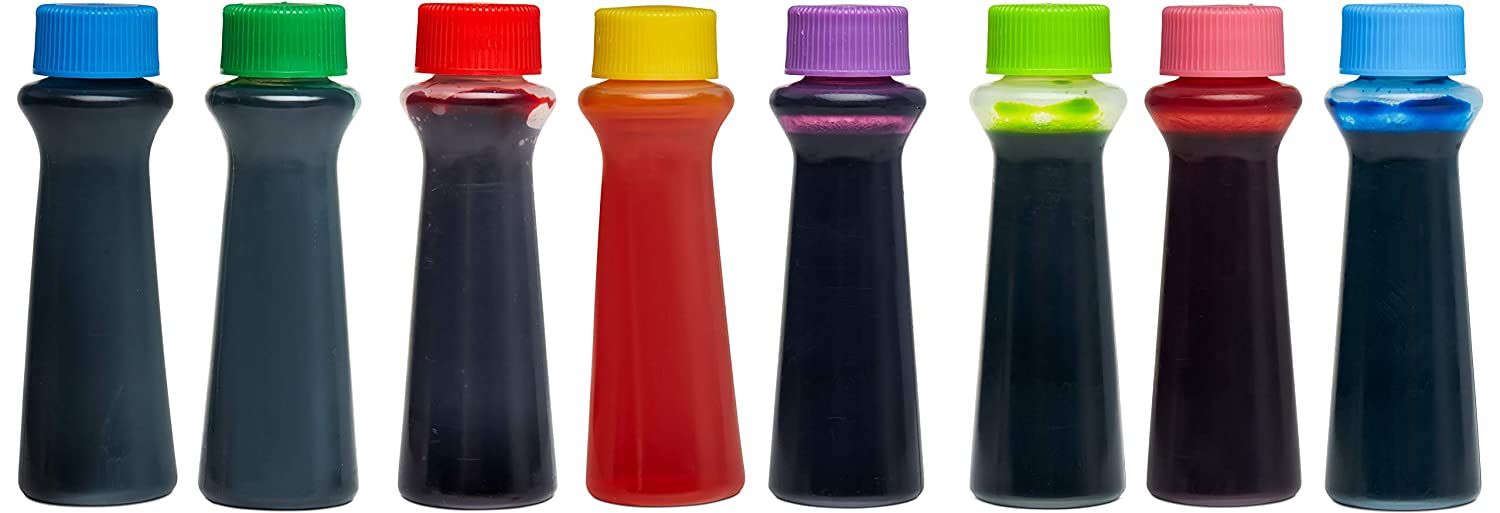 Select Assorted Liquid Food Coloring Kit 8 Bottles, 0.3 Ounces Each
