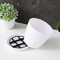 thumbnail image 5 of Kilisky 20pcs Prevention Flower Pot Drainage Reusable Pad Garden Ventilated Flower Pot Pad Flower Pot Grid Pot Pads Flowerpot Gasket, 5 of 14