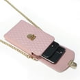 thumbnail image 3 of Alltyech Small Crossbody Bag Cell Phone Purse Wallet Leather Card Slot Clutch for Women Fit for 6.5" Phone, iPhone 13 Pro/iPhone 11/Samsung Galaxy S22+/S21/S21+/Note 20/A53 13/Google/MOTO -Pink, 3 of 5