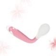 thumbnail image 2 of Infant Flexible Spoon Children Feeding Tableware Silicone Spoon Eating Tool (Spoon, Pink, with Storage Box), 2 of 8