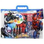 Spiderman 12pc Stationery In Zipper Tote Set