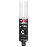J-B Weld Plasticbonder Black Syringe Epoxy Adhesive 25 ml
