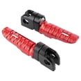 thumbnail image 3 of Rest Riding Accessory Pair Of Front Foot Pegs Aluminum Alloy Pedals Fit For   Z125 PRO Z250/SL Z400 Z900Red, 3 of 8