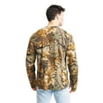thumbnail image 4 of Realtree Men's Long Sleeve Camo Hunting Bamboo Shirt, Realtree  Advantage Classic Camo, Sizes S-5XL, 4 of 7