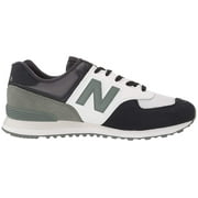 New Balance Classics 574v2-USA Black/Slate Green Suede/Mesh