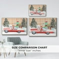 thumbnail image 4 of Santa on Wheels Collection A - Framed Gallery Wrapped Holiday Canvas - 17 x 25 - Natural Wood Frame, 4 of 8