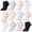 Black/Brown/Khaki/White, variant on 15 Pairs Cute Ruffle Socks for Women, Lettuces Edge Crew Socks, Soft Cotton Frilly Socks, Cottagecore Coquette Girly Socks for Boots, Casual Daily Wear, 5-9.5