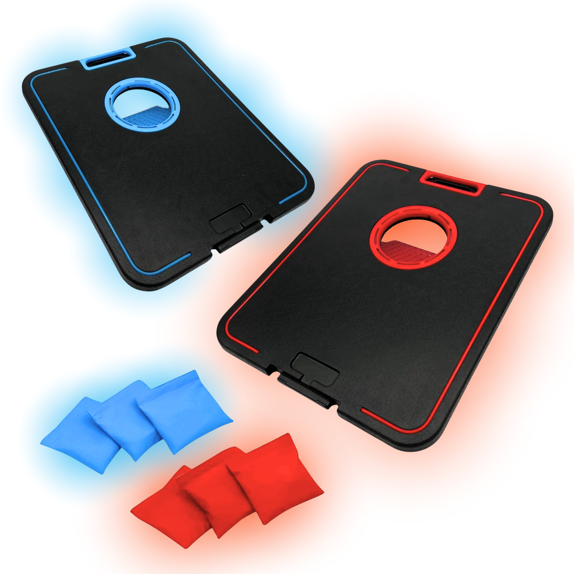 MinnARK LED Cornhole Board Set with 6 Bags photo 1