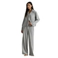 thumbnail image 1 of Polo Ralph Lauren Long-Sleeve Jersey Pajama Set - 4P0229 - R2202 (Small, Heather Grey), 1 of 3