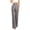 Gray-1, variant on Straight Wide Leg Dress Pants for Women High Elastic Waist Business Casual Work Office Summer Trousers with Pockets