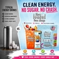 thumbnail image 4 of The Loaded Tea Shop Energy Drink Mix Sticks, Pina Colada Mix 5 Pack, Sugar-Free, Zero Calories, 200mg Natural Caffeine, No Artificial Colors/Flavors, Powder Packets w/ B Vitamins, 4 of 6