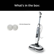 Shark Steam & Scrub Scrubbing Steam Mop, Corded, Steam Blaster, Rotating Scrubbing Pads, 99.9% Sanitization, S8200