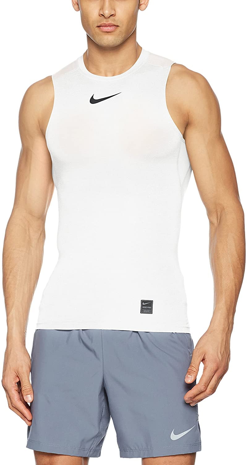 nike pro men's sleeveless training top