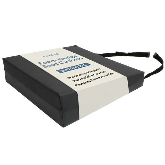 Proheal Foam Wedge Wheelchair Seat Cushion, Bariatric 26 x 18 x 4-2"