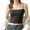 Black, variant on Womens Spring Strap Camisole Halter Spaghetti Tees Shirts Tops Summer Sleeveless Tank